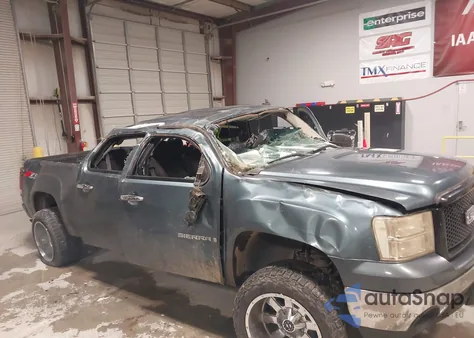 2008 GMC Sierra 1500 Sle1 из США, поврежденный, VIN 3GTEK13J68G282873